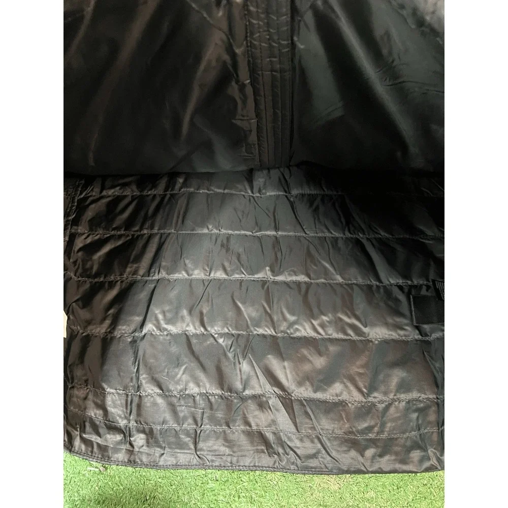 The North Face Jacket‎ Mens Medium Black Puffer Goose Down Santiago Insulated